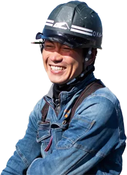 OKルーフ代表　角田祐輔