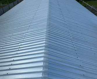 ストレート屋根板金カバールーフ