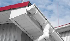 工場軒樋、工場軒樋取替